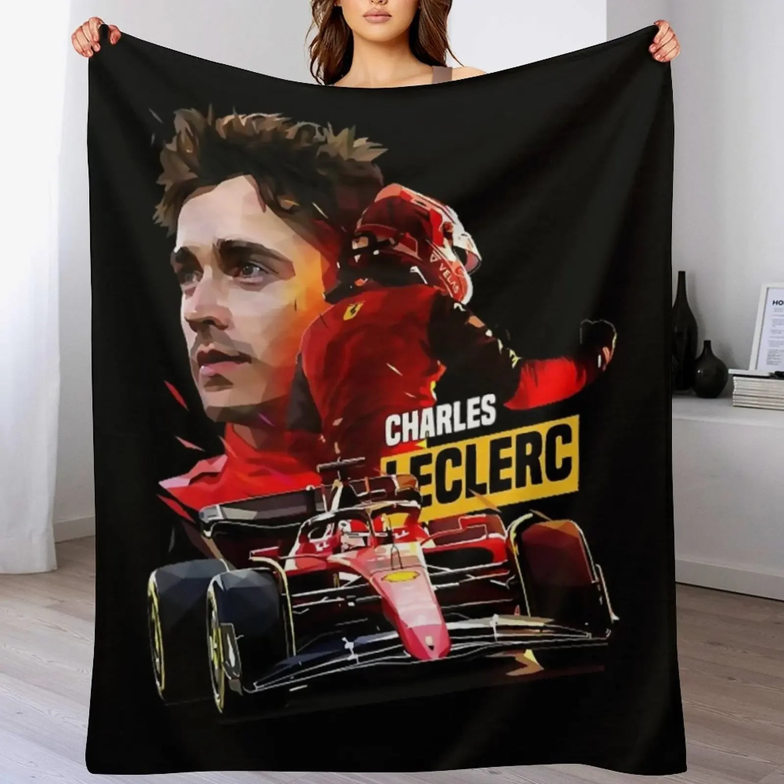 Racing Leclerc Throw Blanket Cozy Microfiber Throw Blanket for Home Bedroom
Racing Leclerc Throw Blanket Cozy Microfiber Throw Blanket for Home Bedroom