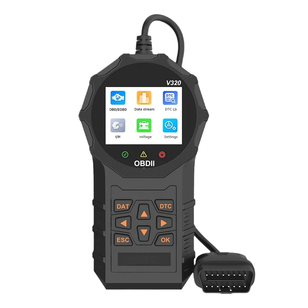 Диагностический сканер OBD2, диагностический инструмент для проверки системы автомобильного двигателя, диагностический инструмент для проверки яркости двигателя, тестирование напряжения батареи
Диагностический сканер OBD2, диагностический инструмент для проверки системы автомобильного двигателя, диагностический инструмент для проверки яркости двигателя, тестирование напряжения батареи