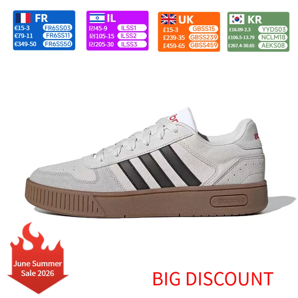 adidas neo D-PAD Classic Comfortable and Versatile Low-Top Skate Shoes Unisex Grey JP8232
adidas neo D-PAD Classic Comfortable and Versatile Low-Top Skate Shoes Unisex Grey JP8232