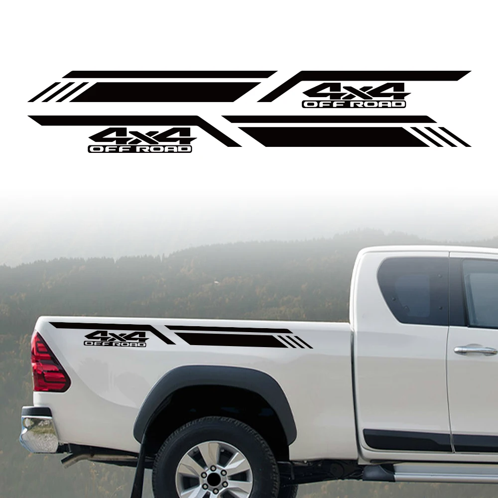 2PCS 4x4 OFF ROAD Side Stripes Car Sticker Waterproof Vinyl Decal for Truck SUV Vehicle Body Decorative Accessories
2PCS 4x4 OFF ROAD Side Stripes Car Sticker Waterproof Vinyl Decal for Truck SUV Vehicle Body Decorative Accessories