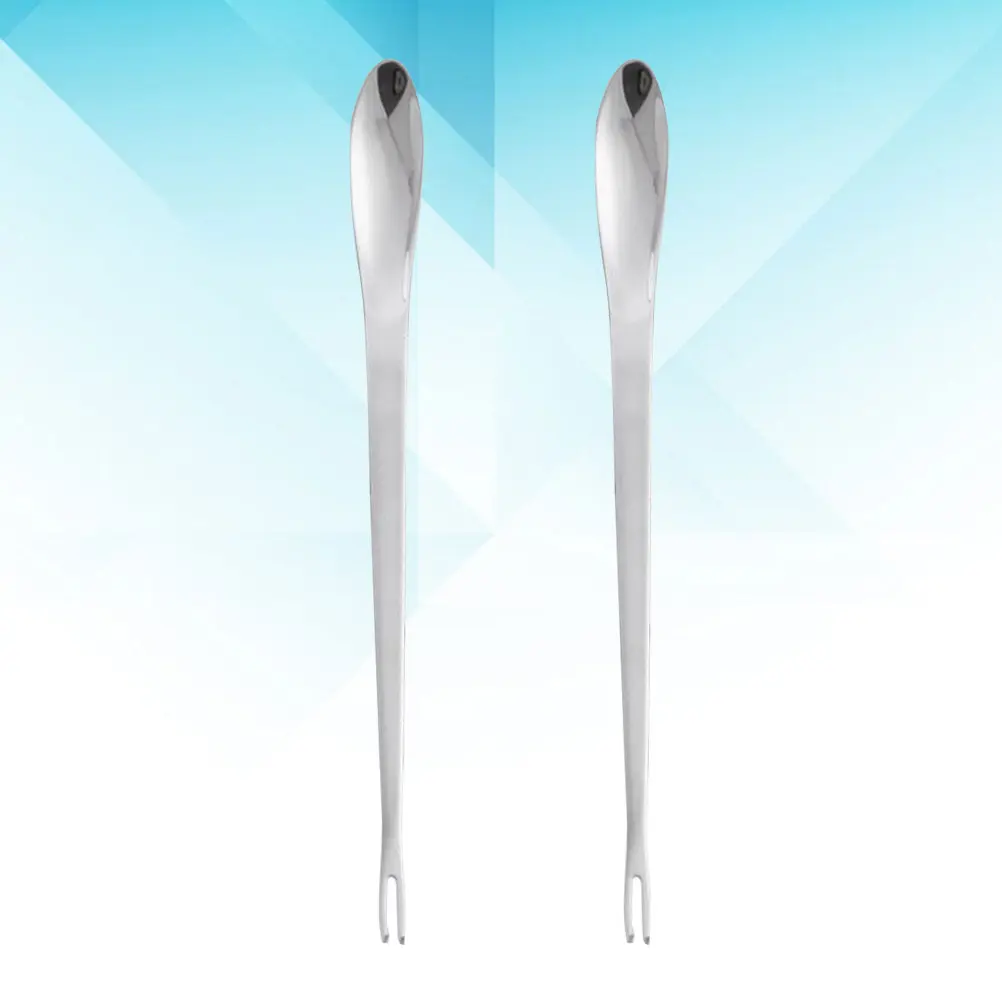 2Pcs Stainless Steel Crab Fork Dual Head Seafood Eating Tool Ideal for Lobster Oysters Home Restaurant Picnic Compact Utility
2Pcs Stainless Steel Crab Fork Dual Head Seafood Eating Tool Ideal for Lobster Oysters Home Restaurant Picnic Compact Utility