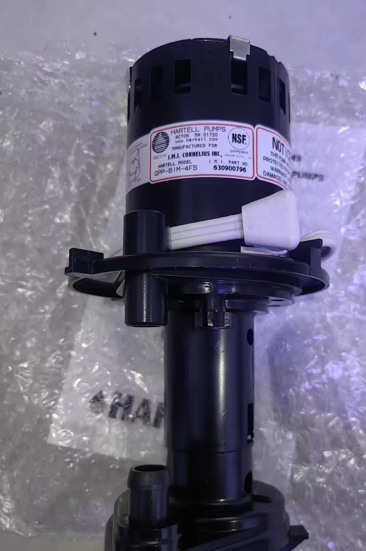 Original Ice Machine Water Pump Motor Pumping Motor Motor 2860
Original Ice Machine Water Pump Motor Pumping Motor Motor 2860