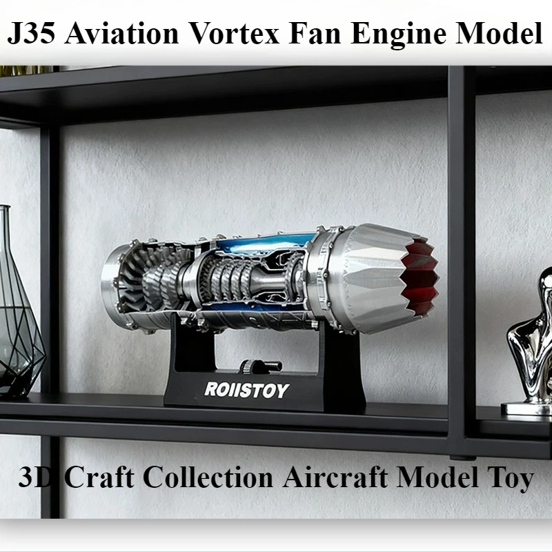 J35 Turbo Putter Engine Kit 3D Печать Авиационный турбоистребитель Коллекция игрушек в подарок
J35 Turbo Putter Engine Kit 3D Печать Авиационный турбоистребитель Коллекция игрушек в подарок