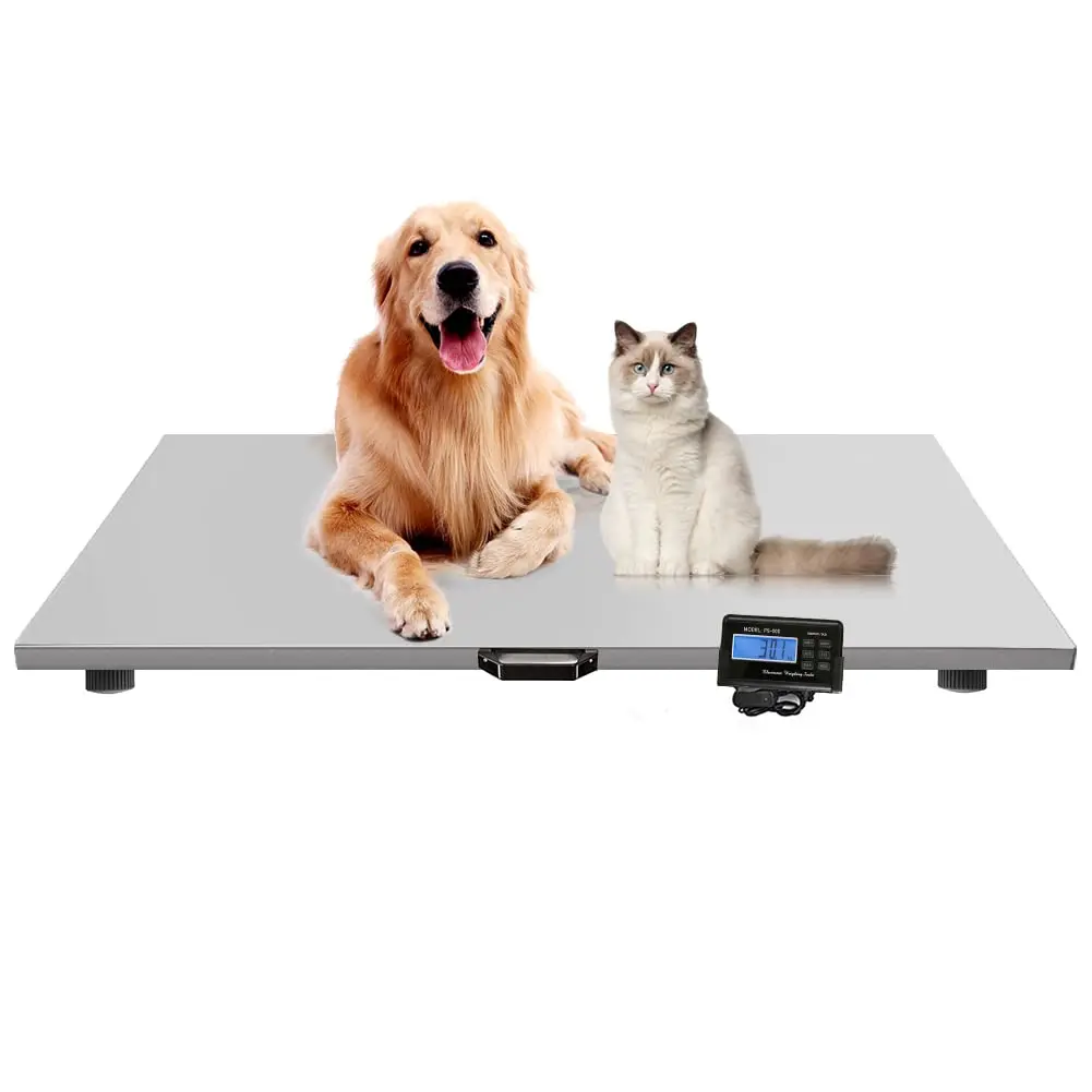 1100Lbs Digital Livestock Scale Stainless Steel Platform Heavy Duty Pet Vet Shipping Scale
1100Lbs Digital Livestock Scale Stainless Steel Platform Heavy Duty Pet Vet Shipping Scale