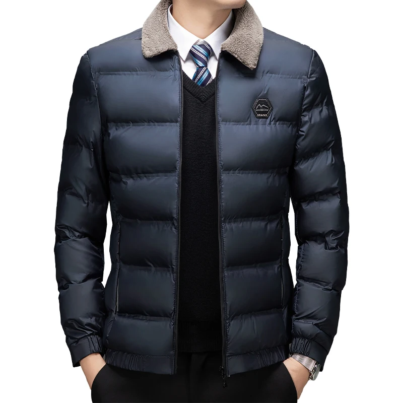 High Quality Warm Windproof Men Parkas Winter Outdoor Thickened Male Coats Fashion Casual Fur Collar Cotton Jacket for Men New
High Quality Warm Windproof Men Parkas Winter Outdoor Thickened Male Coats Fashion Casual Fur Collar Cotton Jacket for Men New