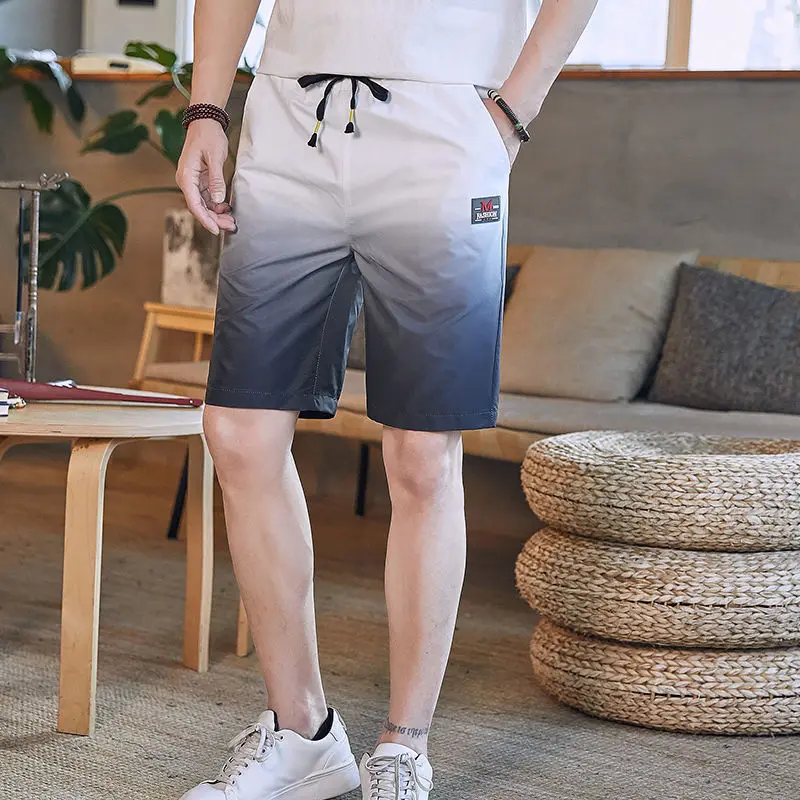 Gradient Color Casual Slim Fit Man Short Pants Novelty In Korean Style Vintage Bulk Streetwear With Ice Luxury Xl Shorts for Men
Gradient Color Casual Slim Fit Man Short Pants Novelty In Korean Style Vintage Bulk Streetwear With Ice Luxury Xl Shorts for Men
