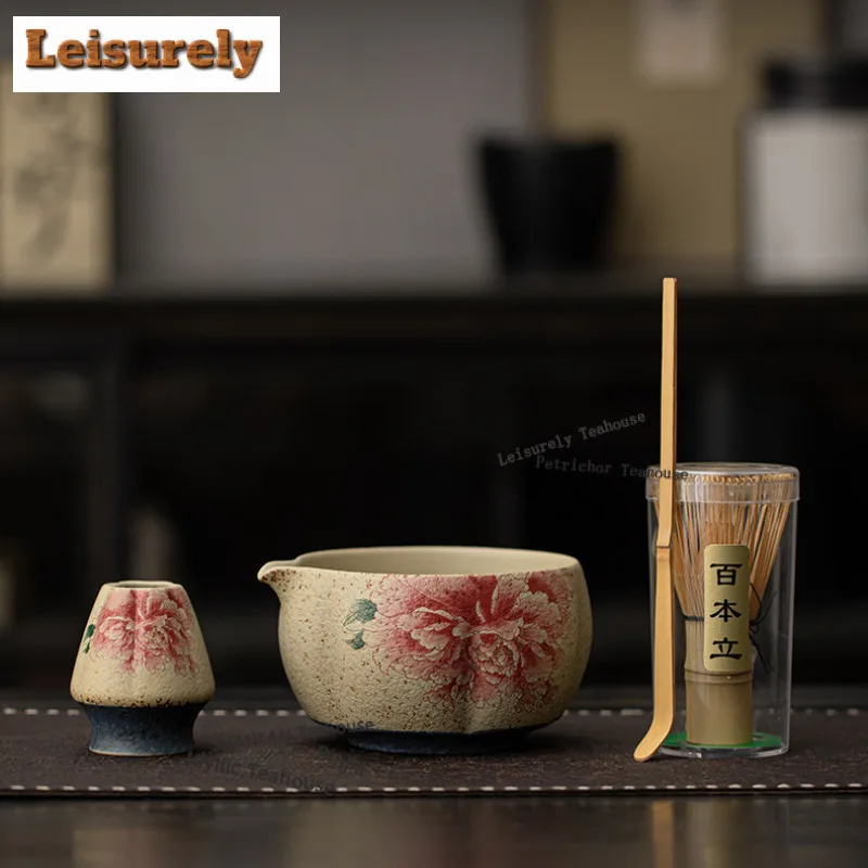 Набор из восьми предметов Firestone Red Matcha с керамической чашей для чая с золотой пандой, подставкой для венчика, Baibenli, украшения, аксессуары
Набор из восьми предметов Firestone Red Matcha с керамической чашей для чая с золотой пандой, подставкой для венчика, Baibenli, украшения, аксессуары