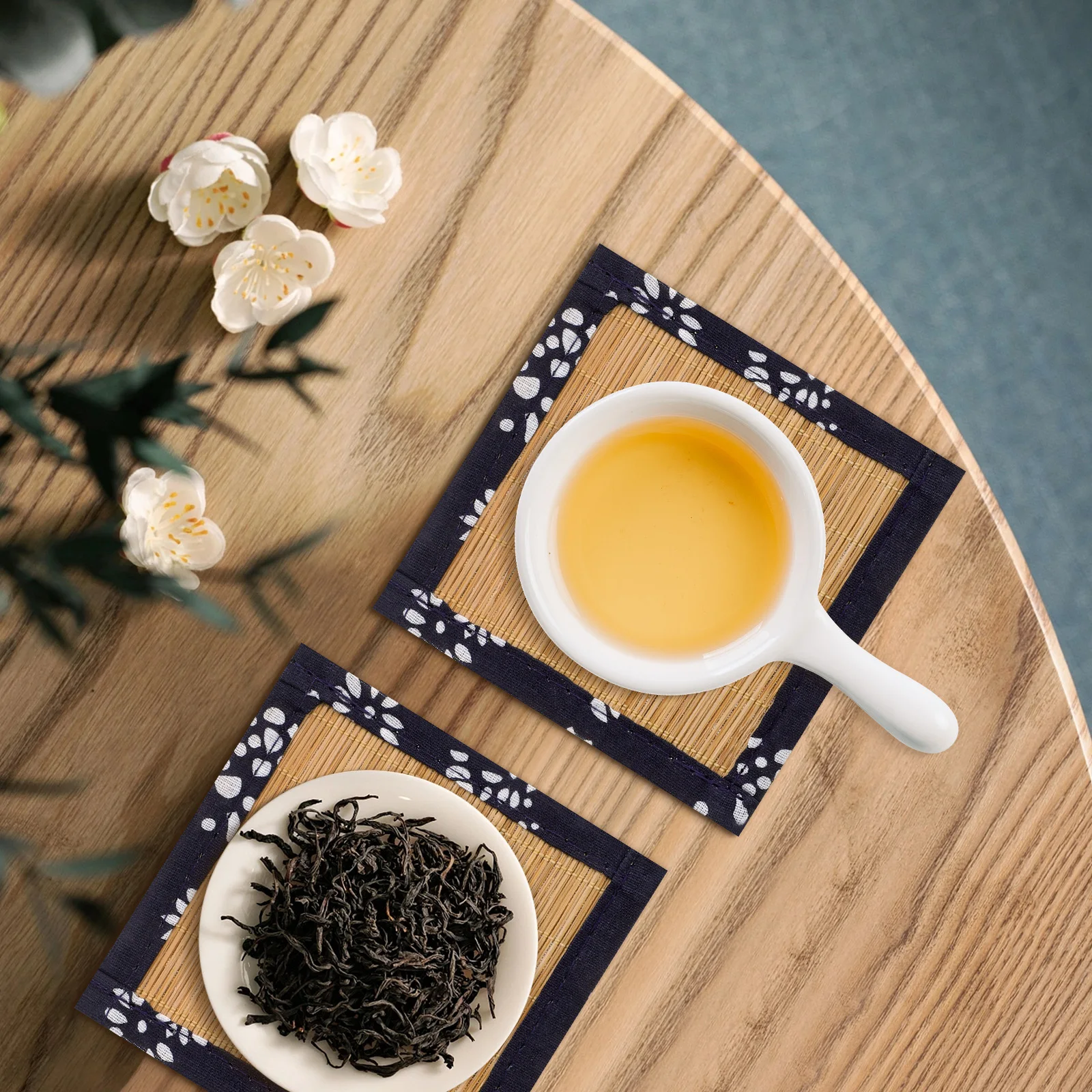 4pcs Bamboo Coasters Braided Woven Cup Mats Heat Resistant Table Protective Placemats For Home Restaurant Teacup Mat Non-Slip
4pcs Bamboo Coasters Braided Woven Cup Mats Heat Resistant Table Protective Placemats For Home Restaurant Teacup Mat Non-Slip