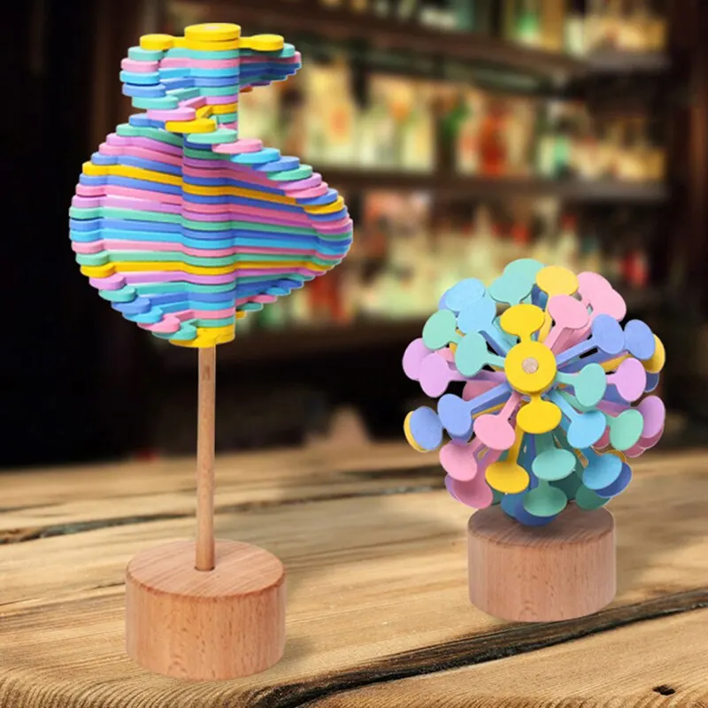 ZK20 Wooden Spiral Lollipop Toys Spin Magic Wand Stress Relief Fibonacci Sequence Fidget Toy for Adults Kids Antistress Gift
ZK20 Wooden Spiral Lollipop Toys Spin Magic Wand Stress Relief Fibonacci Sequence Fidget Toy for Adults Kids Antistress Gift