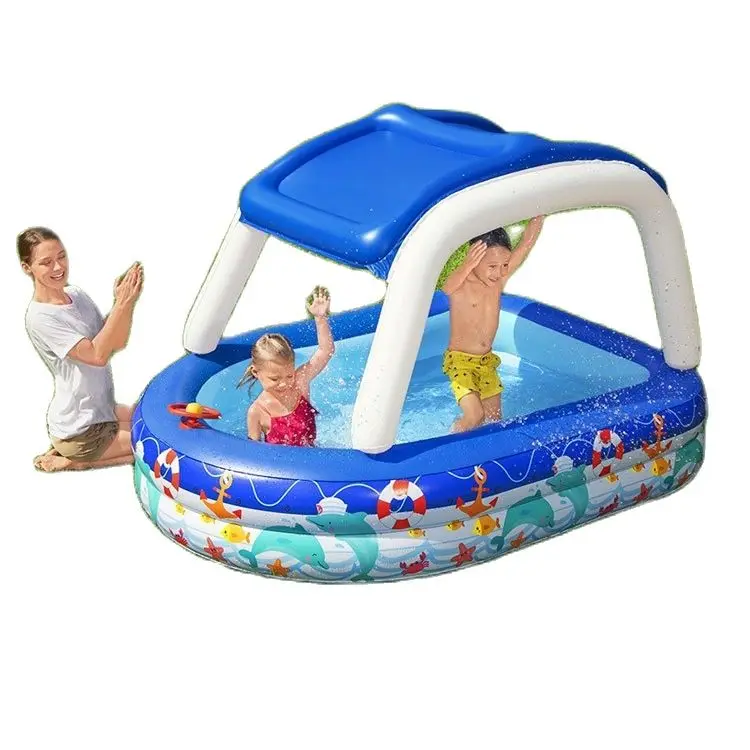 54370 Inflatable Swimming Pool Home Outdoor Folding Adult and Child Thick Sunshade Water Playing Toy
54370 Inflatable Swimming Pool Home Outdoor Folding Adult and Child Thick Sunshade Water Playing Toy