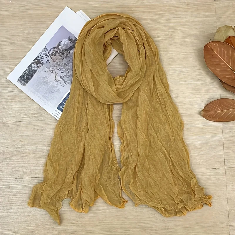 Women's Lightweight Breathable Bali Scarf - Soft and comfortable shawl&Headscarf,Multifunctional Travel Accessories,Machine Wash
Women's Lightweight Breathable Bali Scarf - Soft and comfortable shawl&Headscarf,Multifunctional Travel Accessories,Machine Wash