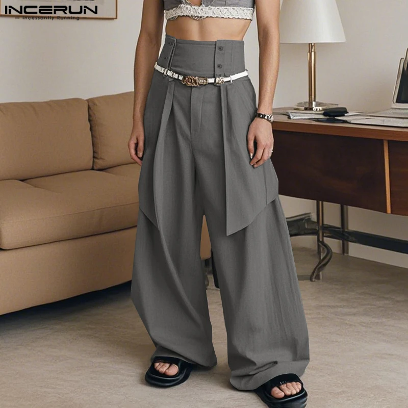 INCERUN 2025 American Style Trousers Stylish Men Deconstructive Design Long Pant Casual City Walk Solid Wide Leg Pantalons S-5XL
INCERUN 2025 American Style Trousers Stylish Men Deconstructive Design Long Pant Casual City Walk Solid Wide Leg Pantalons S-5XL