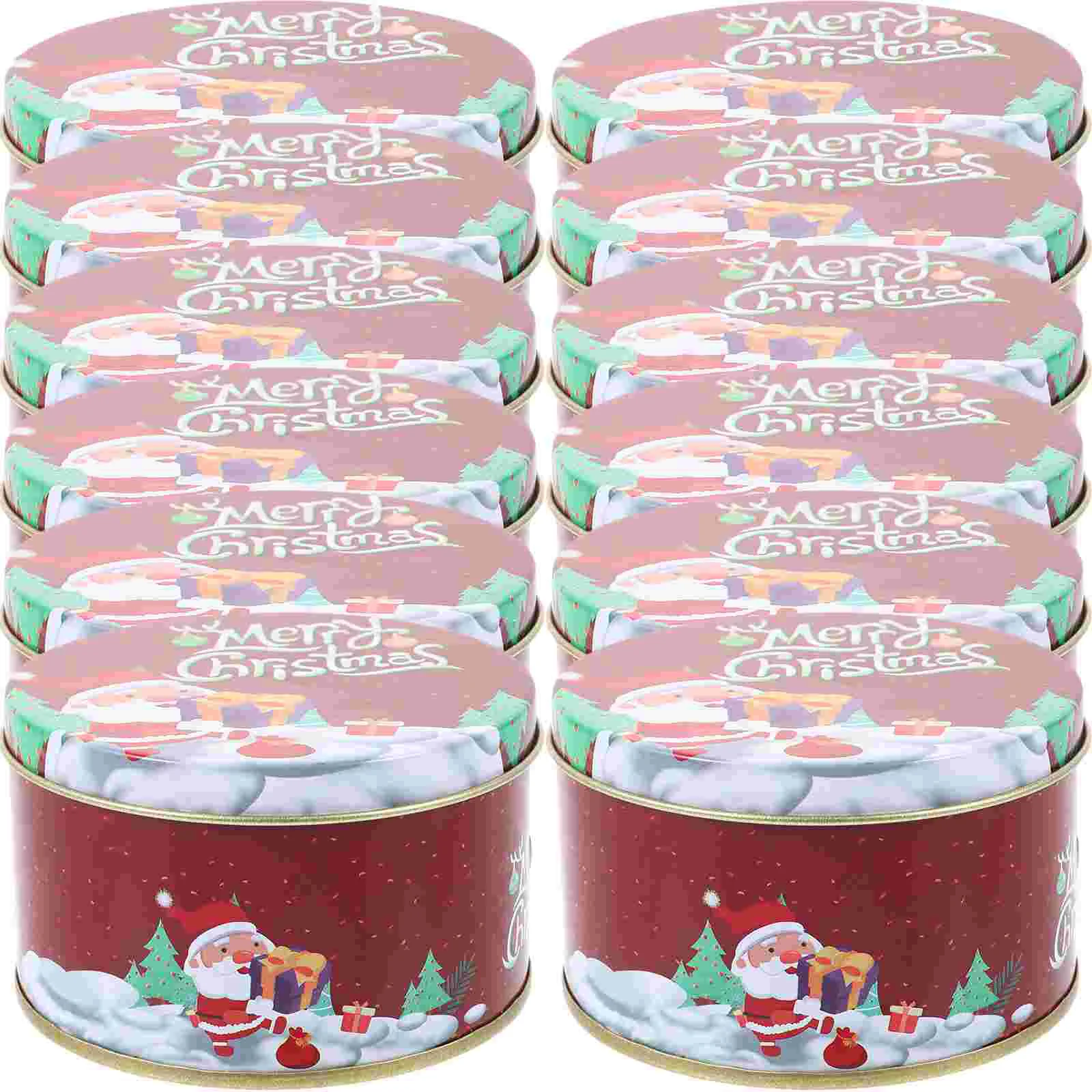 12 Pcs Christmas Candy Jar Boxes Decorations Gifts Cookie High-quality Present Tinplate Decors
12 Pcs Christmas Candy Jar Boxes Decorations Gifts Cookie High-quality Present Tinplate Decors