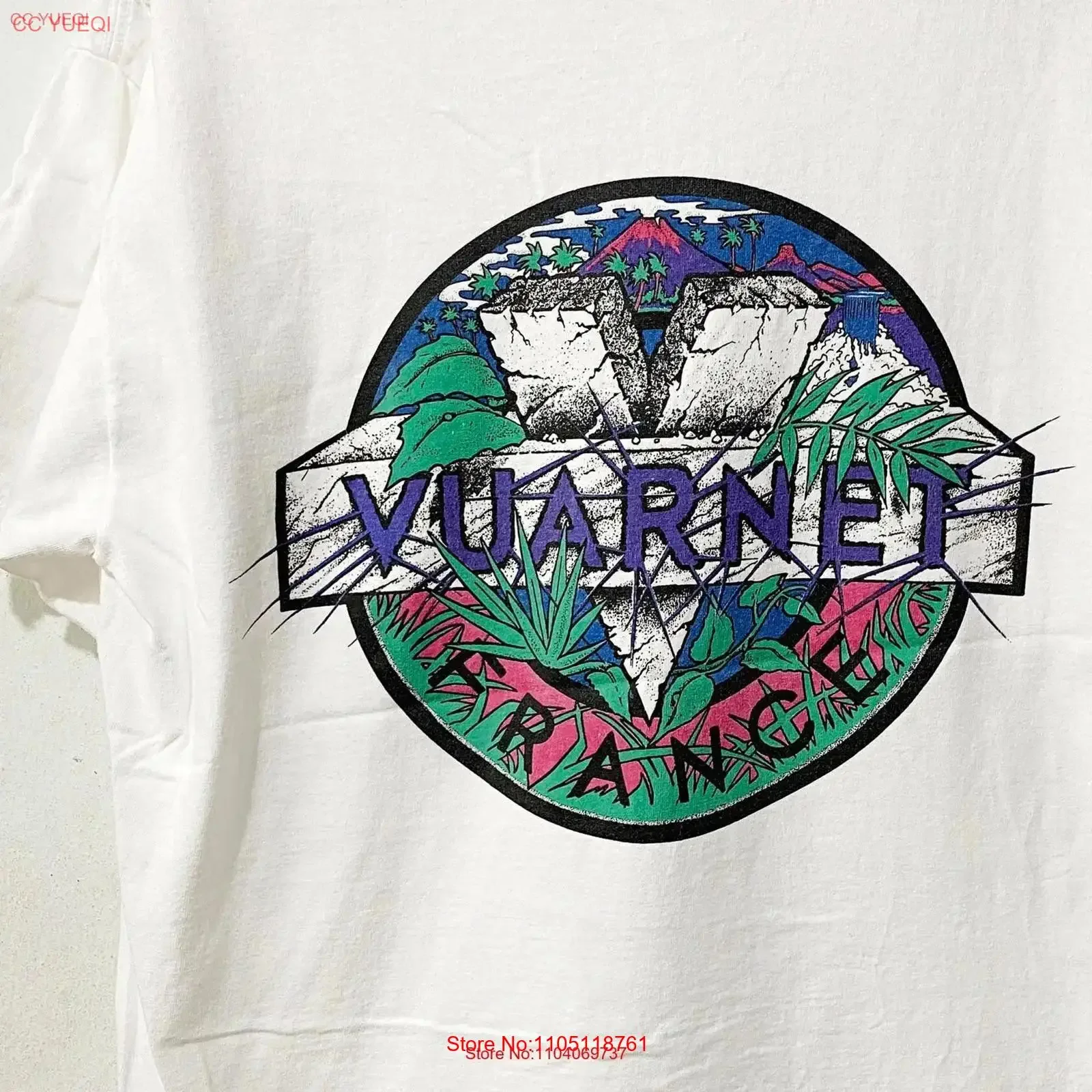 Vintage Vuarnet France T Shirt Size L vintage Washed Casual Stretched fashion streetwear homme Unisex designer clothes Slightly
Vintage Vuarnet France T Shirt Size L vintage Washed Casual Stretched fashion streetwear homme Unisex designer clothes Slightly