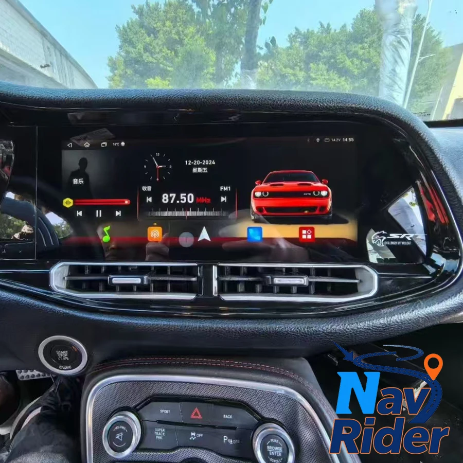 Автомобильная мультимедийная система с GPS-навигацией, 12.3-дюймовым экраном, поддержкой CarPlay для Dodge Challenger SRT Hellcat 2010-2024, Android
Автомобильная мультимедийная система с GPS-навигацией, 12.3-дюймовым экраном, поддержкой CarPlay для Dodge Challenger SRT Hellcat 2010-2024, Android
