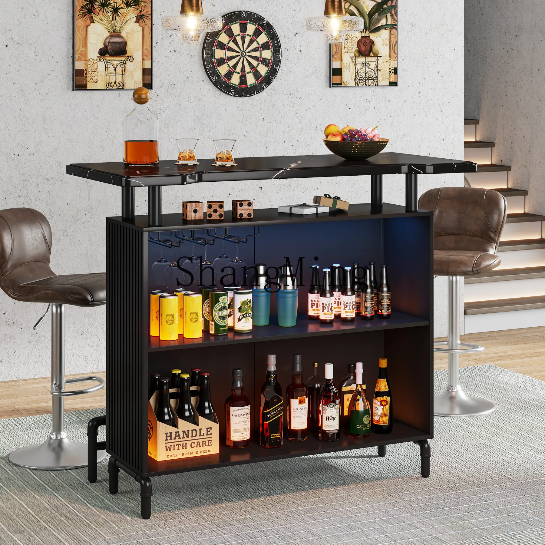 SM bar table household industrial wind wall checkout page small table commercial retro high table wine cabinet
SM bar table household industrial wind wall checkout page small table commercial retro high table wine cabinet