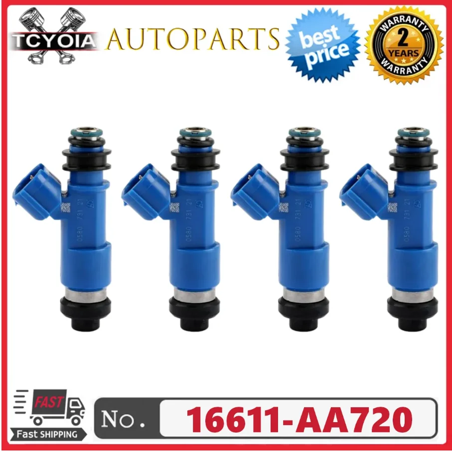 4pcs/Lot 565CC Fuel Injectors 16611-AA720 16611AA720 for Subaru WRX Forester Impreza Outback Legacy 2.5L Turbo
4pcs/Lot 565CC Fuel Injectors 16611-AA720 16611AA720 for Subaru WRX Forester Impreza Outback Legacy 2.5L Turbo
