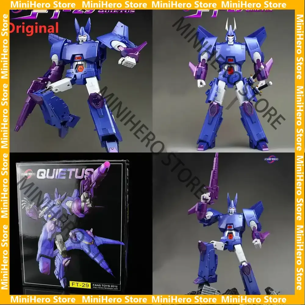 В наличии Оригинальная фигурка робота FansToys FT29 Cyclonus Quietus 1100 Мп из ABS и ПВХ для демонстрации
В наличии Оригинальная фигурка робота FansToys FT29 Cyclonus Quietus 1100 Мп из ABS и ПВХ для демонстрации