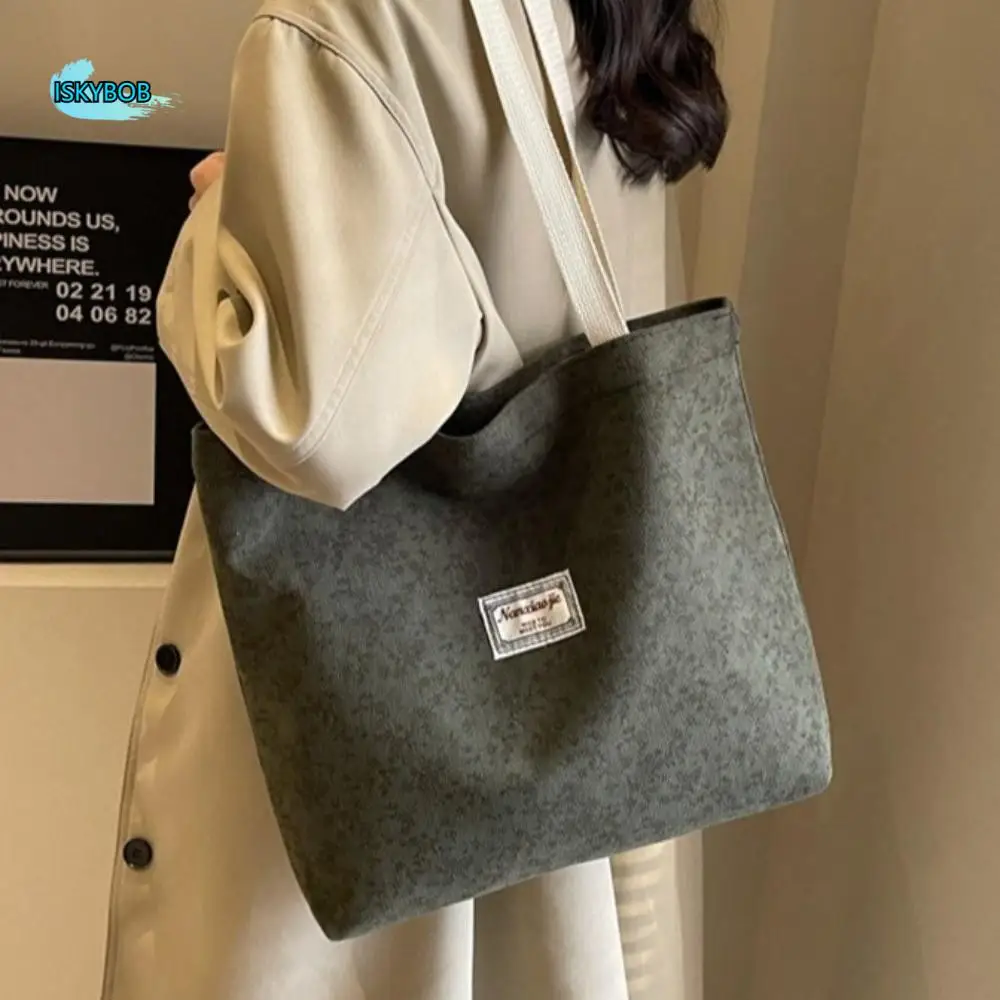 Durable Soft Shoulder Bags Tender Color Corduroy Fabric Casual Bags Large Capacity Sweet Style Floral Designed Bags Women
Durable Soft Shoulder Bags Tender Color Corduroy Fabric Casual Bags Large Capacity Sweet Style Floral Designed Bags Women