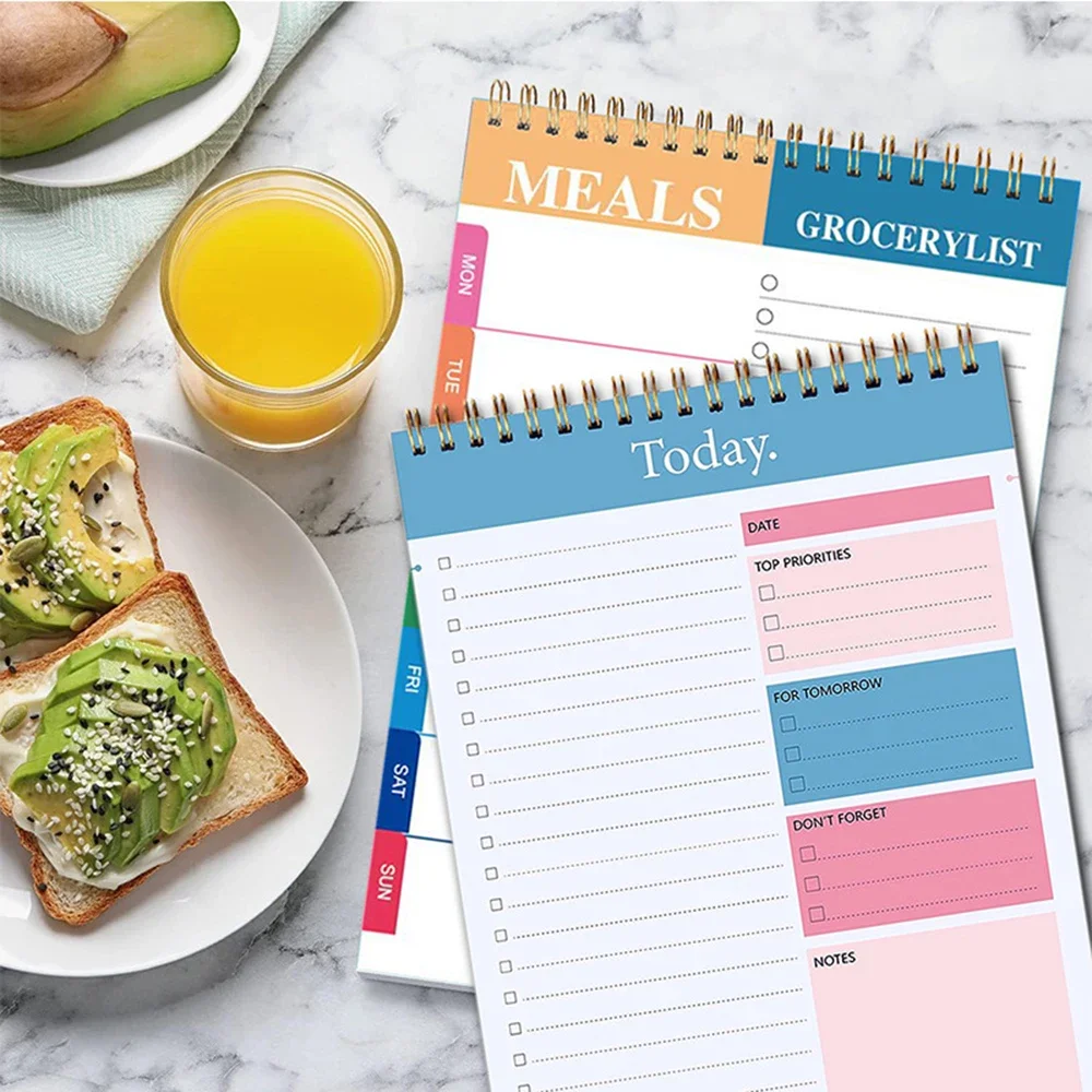 A5 English Daily Monthly Coil Book Schedule To Do List Memo Journal Stationery Office School Supplies
A5 English Daily Monthly Coil Book Schedule To Do List Memo Journal Stationery Office School Supplies