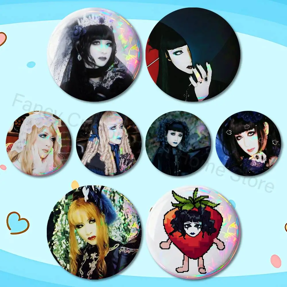 Mana M-Malice Gothic Mizer 58mm 44mm HD Print Brooch Badges Pretty Derby Round Display Brooches Lapel Pins
Mana M-Malice Gothic Mizer 58mm 44mm HD Print Brooch Badges Pretty Derby Round Display Brooches Lapel Pins