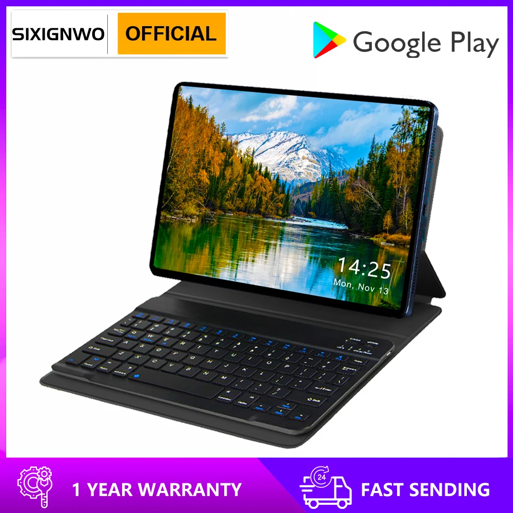 SIXIGNWO 10.1 Inch 800*1280 IPS Screen GPS MT8768 Octa Core 4GB RAM 256GB ROM Tablets 2.4G/5G Wifi Android 12 Tablet PC 8500mah
SIXIGNWO 10.1 Inch 800*1280 IPS Screen GPS MT8768 Octa Core 4GB RAM 256GB ROM Tablets 2.4G/5G Wifi Android 12 Tablet PC 8500mah