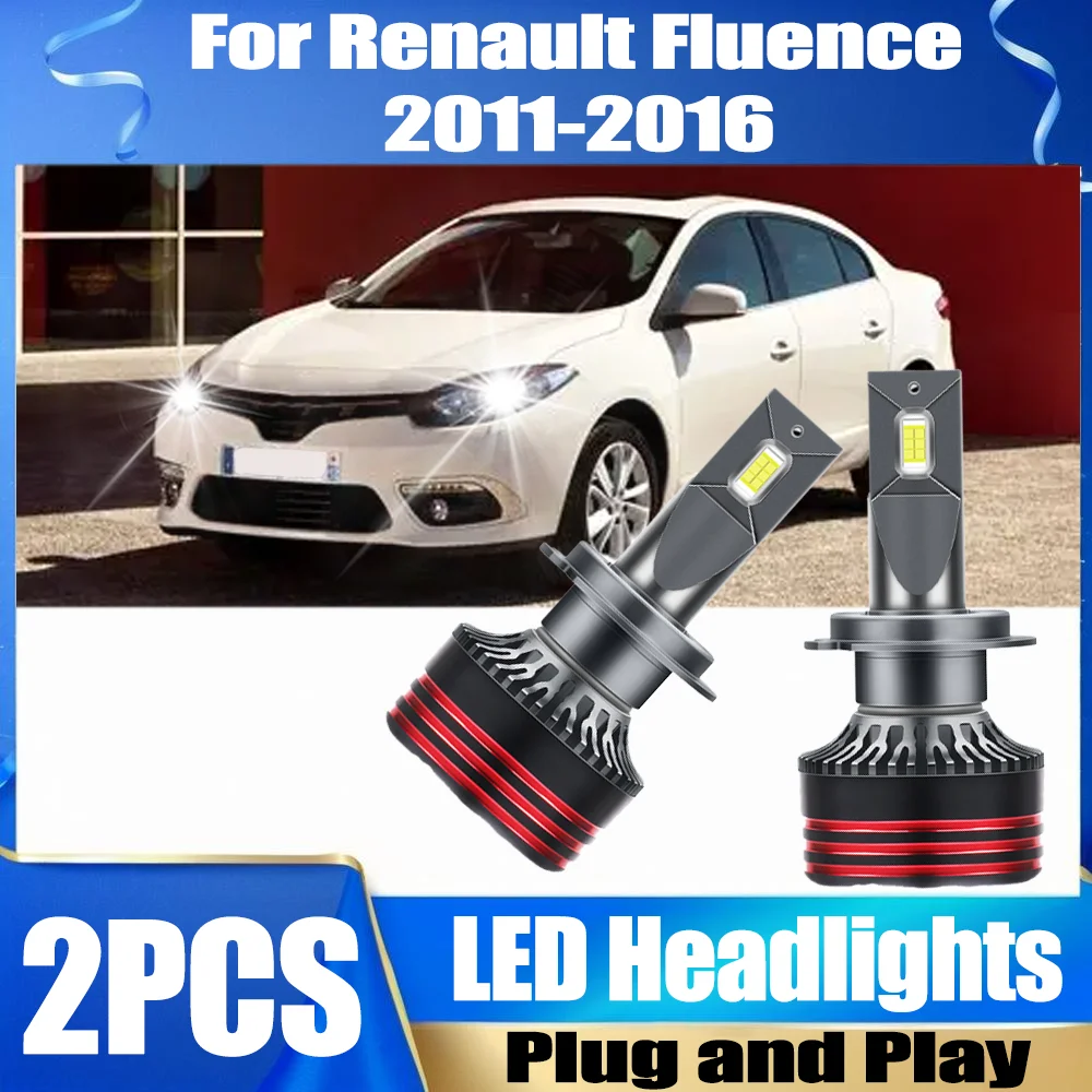 2 шт. автомобильных фар 6000K Super White Plug and Play 150W H7, светодиодные лампы 30000LM 12V для Renault Fluence 2011-2016
2 шт. автомобильных фар 6000K Super White Plug and Play 150W H7, светодиодные лампы 30000LM 12V для Renault Fluence 2011-2016