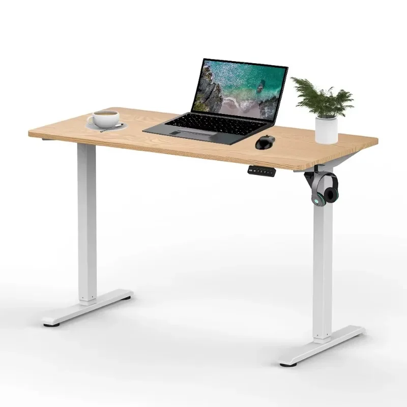 Luxury electric single motor sit-up computer desk white frame adjustable height desk
Luxury electric single motor sit-up computer desk white frame adjustable height desk