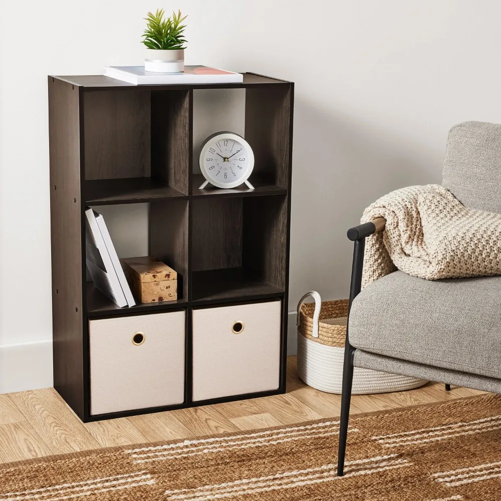 5 Colors Mainstays 6 Cube Storage Organizer,2025 
5 Colors Mainstays 6 Cube Storage Organizer,2025
