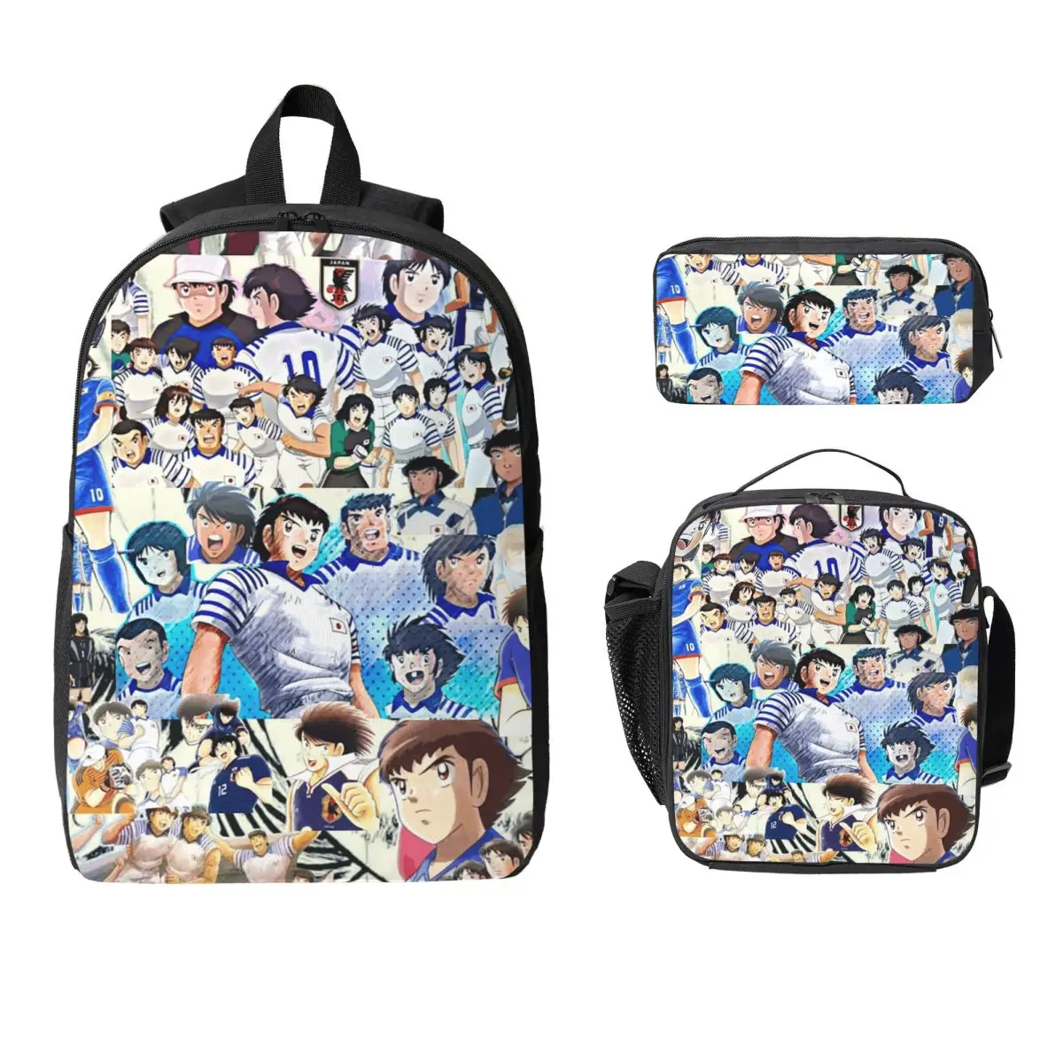 Pin Captain Tsubasa Backpack Boys Girls BookBag School Bag Laptop Shoulder Bags 3ps Insulated Lunch Bag Pencil Case
Pin Captain Tsubasa Backpack Boys Girls BookBag School Bag Laptop Shoulder Bags 3ps Insulated Lunch Bag Pencil Case