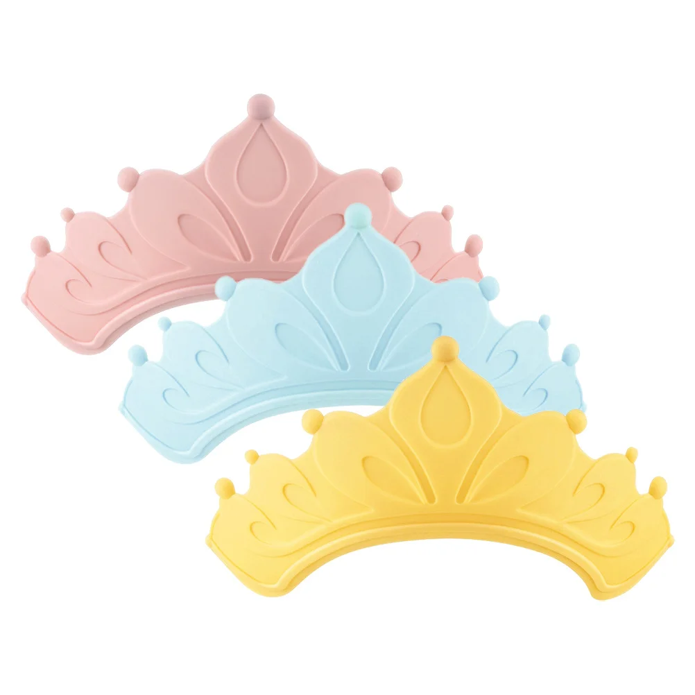 3Pcs Baby Bath Visor for Washing Hair Toddler Crown Shower Cap Adjustable Design Water Blocking Feature Safe Soft Material
3Pcs Baby Bath Visor for Washing Hair Toddler Crown Shower Cap Adjustable Design Water Blocking Feature Safe Soft Material