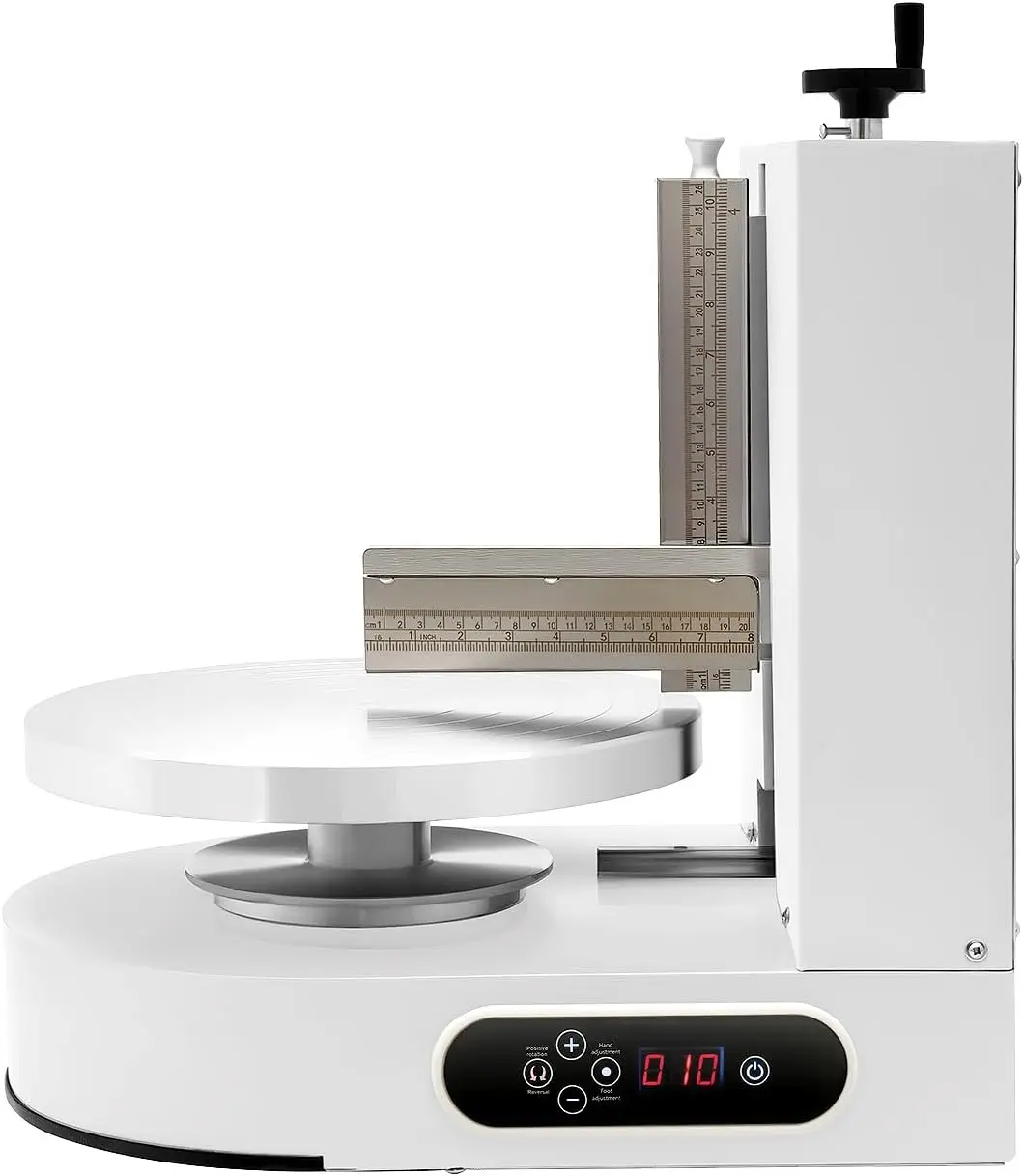 4-12in Cake Decorating Coating Machine, 110-220V Birthday Cake Cream Smooth Coating Decoration Machine Low Noise pastries Frosti
4-12in Cake Decorating Coating Machine, 110-220V Birthday Cake Cream Smooth Coating Decoration Machine Low Noise pastries Frosti