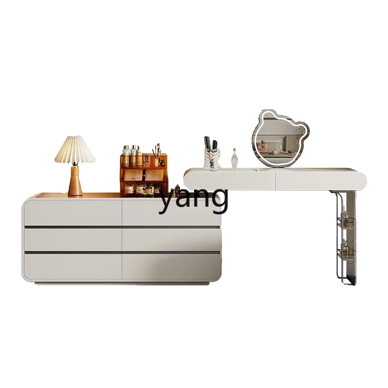 LMM cream wind dresser bedroom six chest of cabinets integrated modern simple makeup table
LMM cream wind dresser bedroom six chest of cabinets integrated modern simple makeup table
