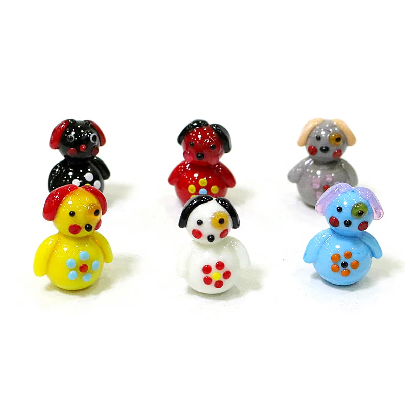 Colorful Mini Glass Dog Figurine Cute Cartoon Animal Ornament Home Desktop Fairy Garden Micro Landscape Bonsai Decor Accessories
Colorful Mini Glass Dog Figurine Cute Cartoon Animal Ornament Home Desktop Fairy Garden Micro Landscape Bonsai Decor Accessories
