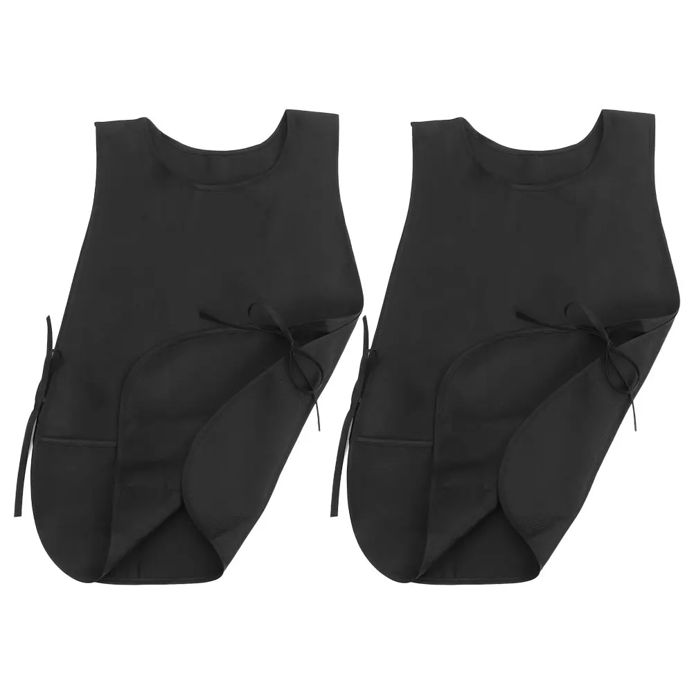 2Pcs Waterproof Black Polyester Large Size Stylish Kitchen Supermarket Waterproof Aprons For Women Gardening Painting
2Pcs Waterproof Black Polyester Large Size Stylish Kitchen Supermarket Waterproof Aprons For Women Gardening Painting