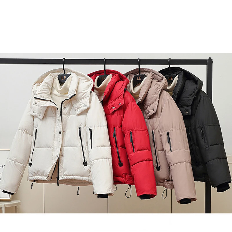 New Parkas Winter Warn Casual Loose Women's Jacket Hooded Down Coats Solid Oversize Soft Cotton Puffer Jacket Outwear
New Parkas Winter Warn Casual Loose Women's Jacket Hooded Down Coats Solid Oversize Soft Cotton Puffer Jacket Outwear