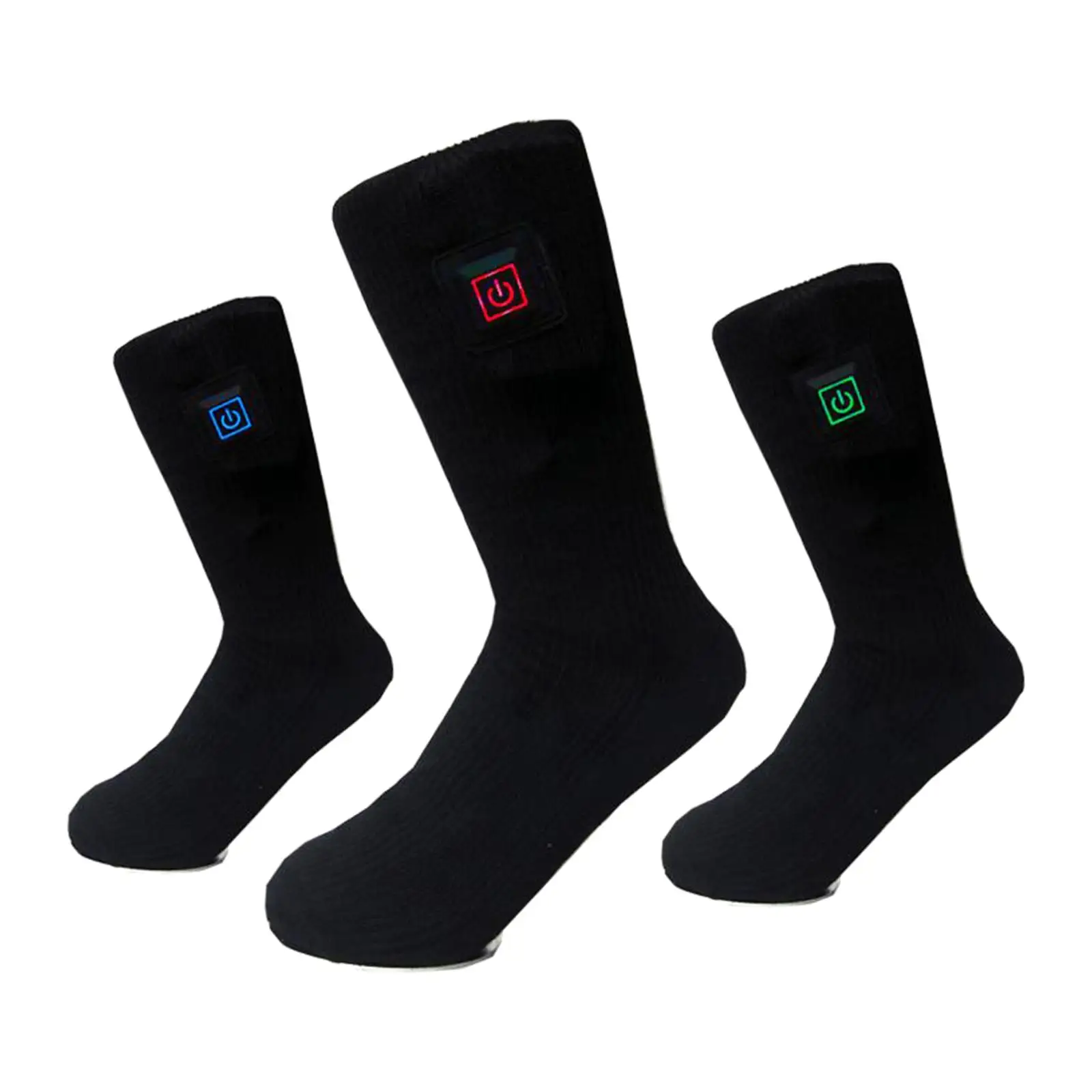 2Pcs Electric Heated Sock Cotton 3 Heating Settings Thermal for Cycling
2Pcs Electric Heated Sock Cotton 3 Heating Settings Thermal for Cycling