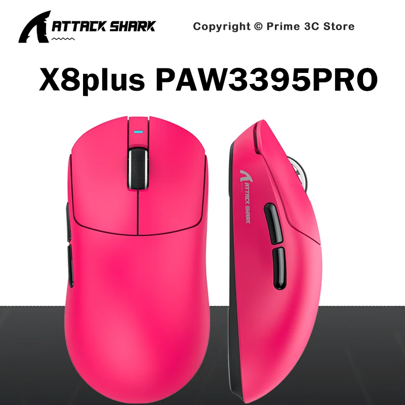 Беспроводная игровая мышь ATTACK SHARK X8 PLUS, 55 г, легкая, с сенсором PAW3395PRO, 40000 DPI, 1 кГц, три режима подключения: Bluetooth, проводной, для офиса и игр
Беспроводная игровая мышь ATTACK SHARK X8 PLUS, 55 г, легкая, с сенсором PAW3395PRO, 40000 DPI, 1 кГц, три режима подключения: Bluetooth, проводной, для офиса и игр