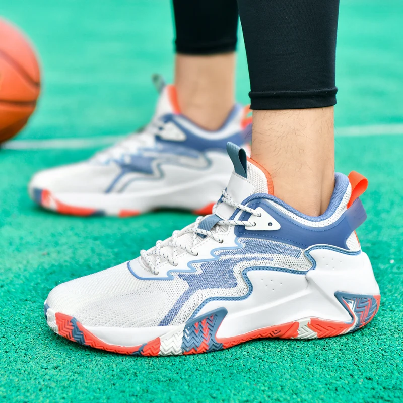 Wear-resistant and comfortable sports shoes Athletic competition training shoes non-slip large size basketball shoes
Wear-resistant and comfortable sports shoes Athletic competition training shoes non-slip large size basketball shoes