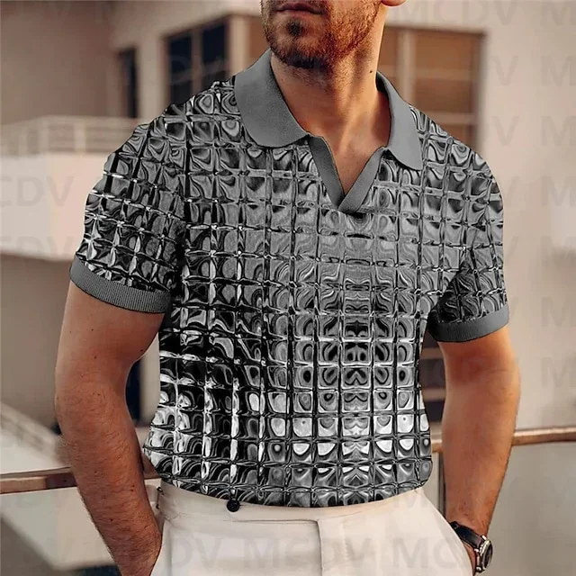 Men's Polo Shirt Golf Shirt Graphic Prints Geometry Outdoor Street Short Sleeves Print Clothing Apparel Sports Streetwear
Men's Polo Shirt Golf Shirt Graphic Prints Geometry Outdoor Street Short Sleeves Print Clothing Apparel Sports Streetwear