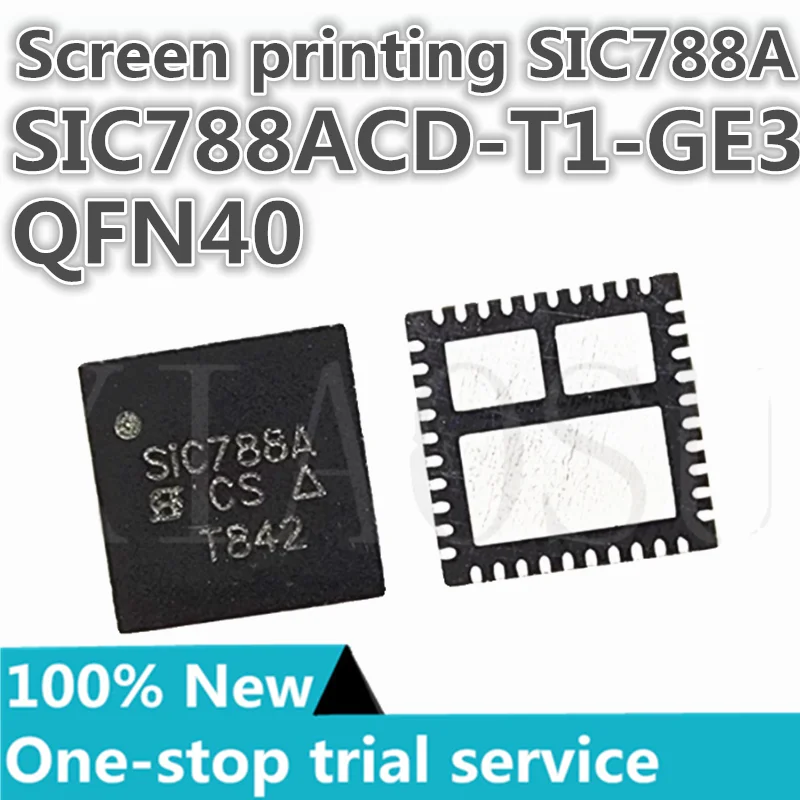 2-50pcs %New original SIC788ACD-T1-GE3 Silkscreen SIC788A S1C788A QFN40 Power Management (PMIC)
2-50pcs %New original SIC788ACD-T1-GE3 Silkscreen SIC788A S1C788A QFN40 Power Management (PMIC)