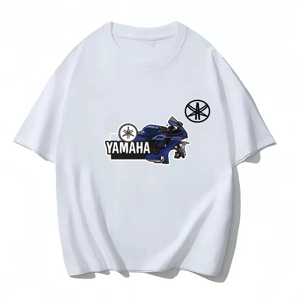 Summer New YAMAHA Moto Printed T-shirt Motorcycle Modification Men's and Women's Plus Size Loose Casual Riding Short Sleeved Top
Summer New YAMAHA Moto Printed T-shirt Motorcycle Modification Men's and Women's Plus Size Loose Casual Riding Short Sleeved Top
