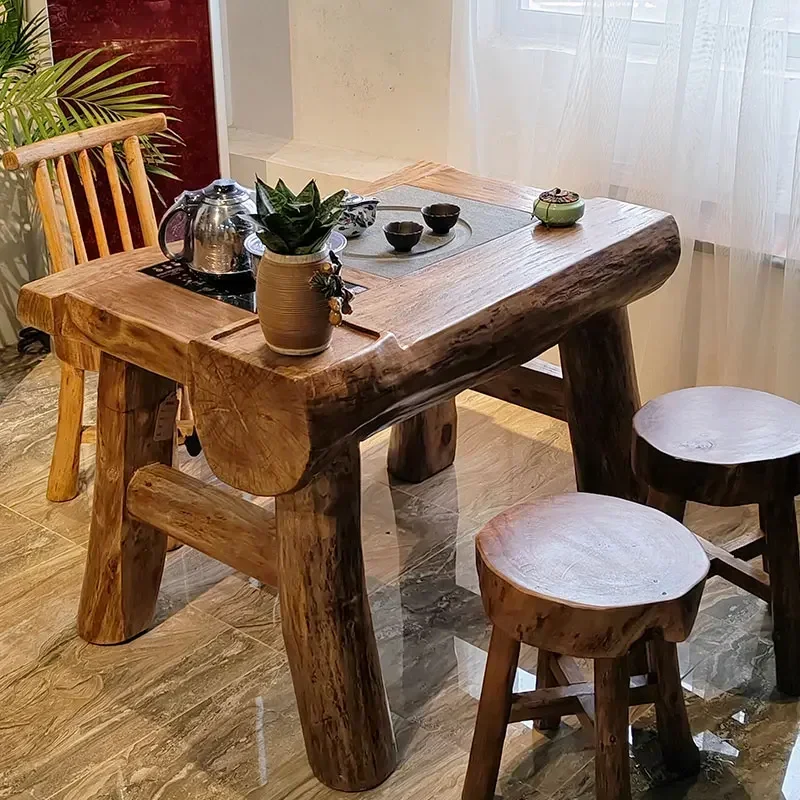 TAO Living Room Balcony Table-Chair Set Household Solid Wood Tea Table Sofa Edge Tea Table
TAO Living Room Balcony Table-Chair Set Household Solid Wood Tea Table Sofa Edge Tea Table