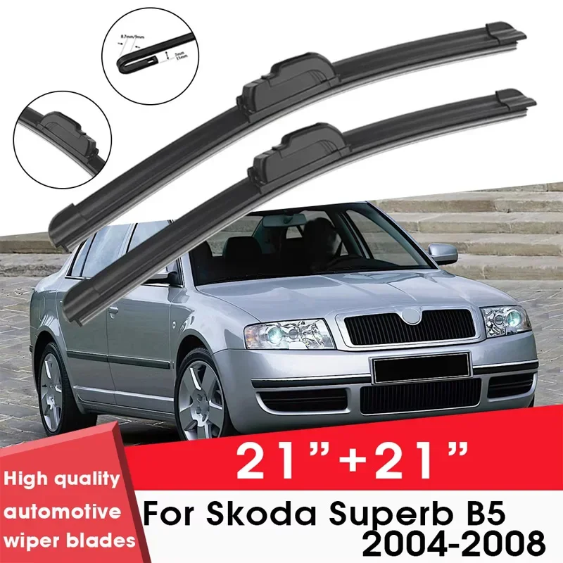 Car Wiper Blade Blades For Skoda Superb B5 2004-2008 21"+21" Windshield Windscreen Clean Rubber Silicon Cars Wipers Accessories
Car Wiper Blade Blades For Skoda Superb B5 2004-2008 21"+21" Windshield Windscreen Clean Rubber Silicon Cars Wipers Accessories