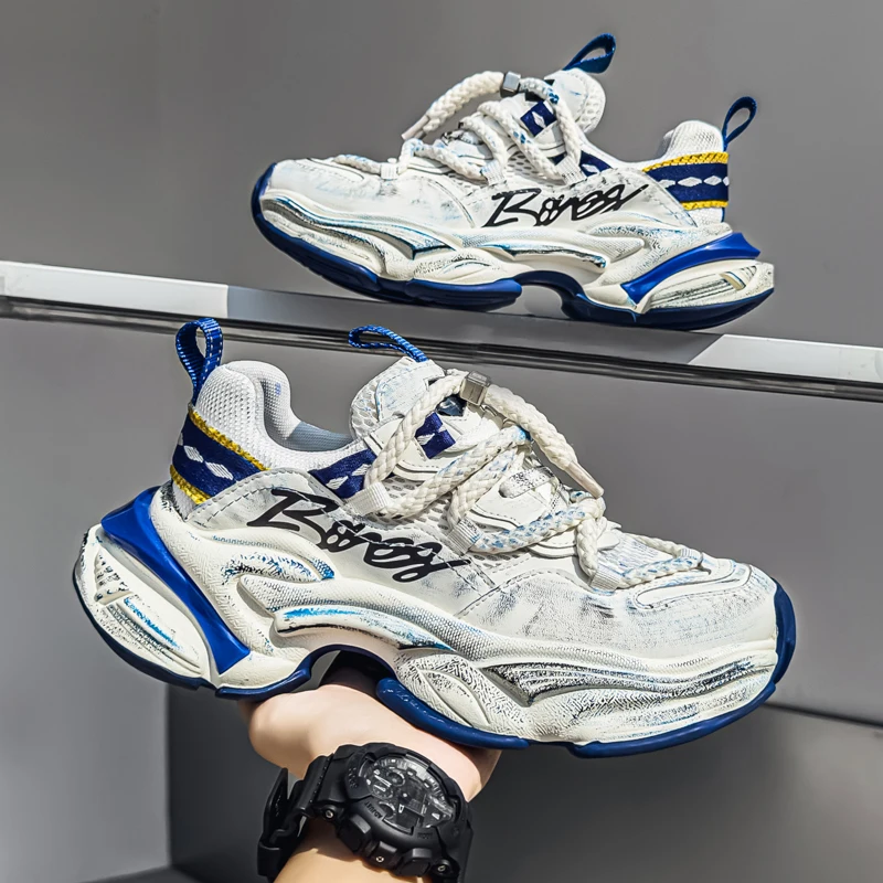 Спортивная обувь на платформе. Мужская обувь. Повседневные кроссовки. Мужские кроссовки. Износостойкие лоферы, увеличивающие рост.
Спортивная обувь на платформе. Мужская обувь. Повседневные кроссовки. Мужские кроссовки. Износостойкие лоферы, увеличивающие рост.