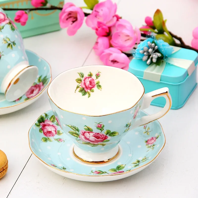 British Floral Tea Set Bone China Coffee Cups Gold Trim Afternoon Service Luxury Porcelain Gift For Women Home Cafe Starter Kit
British Floral Tea Set Bone China Coffee Cups Gold Trim Afternoon Service Luxury Porcelain Gift For Women Home Cafe Starter Kit