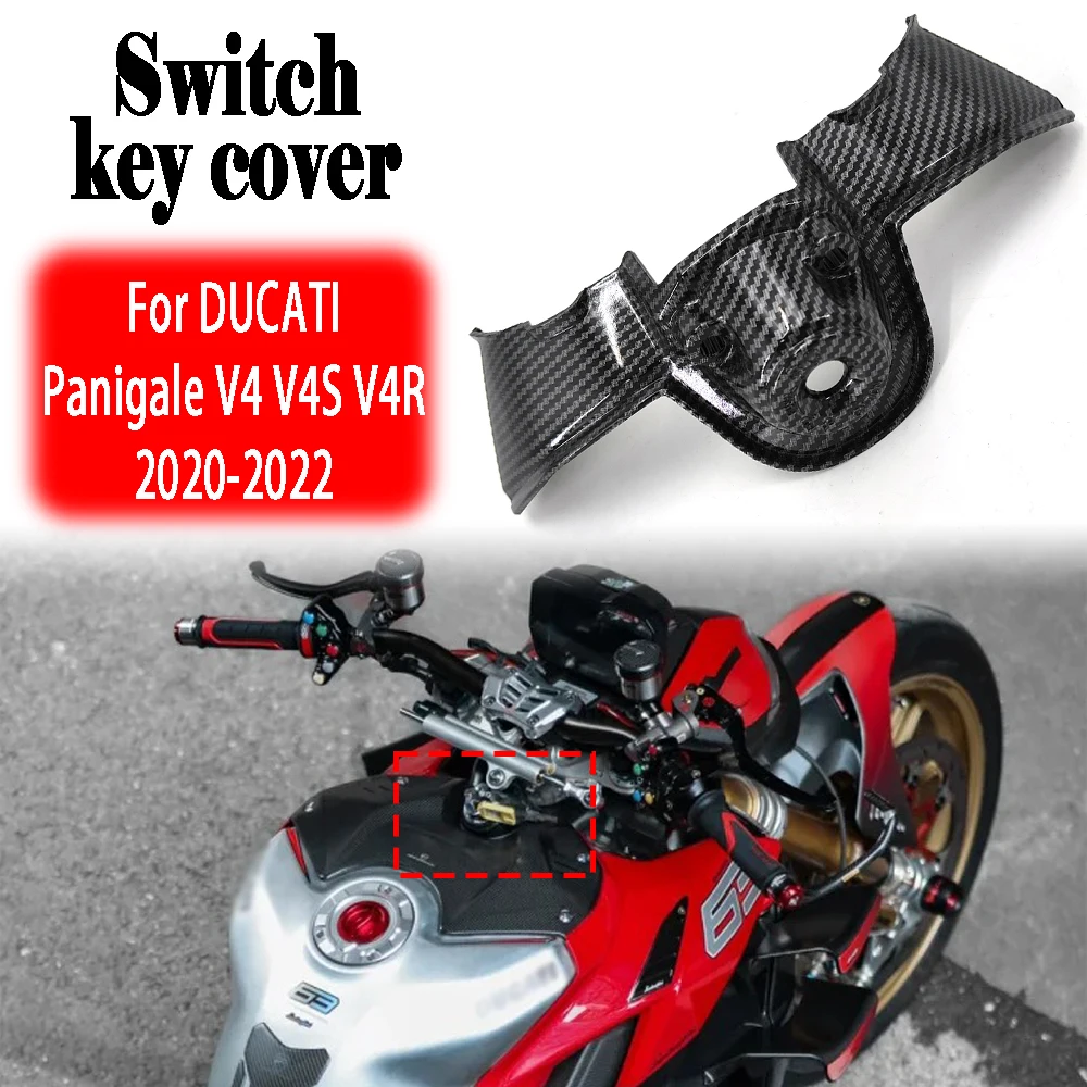Для DUCATI Panigale V4 V4S V4R 2020-2022 2021, крышка ключа из АБС-пластика из углеродного волокна, крышка зажигания, защита замка ключа, модифицированные детали мотоцикла
Для DUCATI Panigale V4 V4S V4R 2020-2022 2021, крышка ключа из АБС-пластика из углеродного волокна, крышка зажигания, защита замка ключа, модифицированные детали мотоцикла