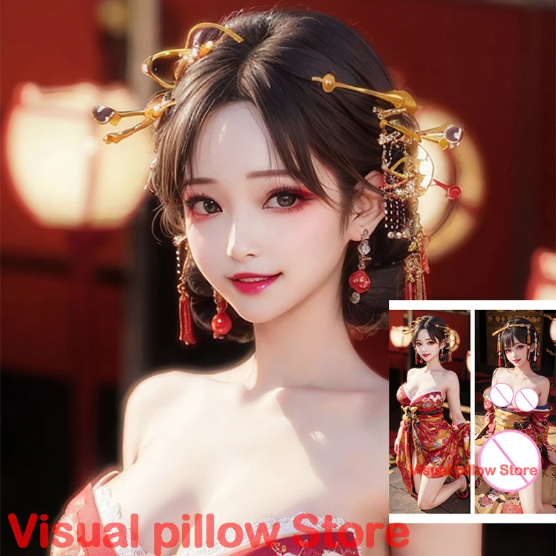 Dakimakura anime oiran beautiful girl AI illustration Double-sided Print Life-size body pillows cover Adult pillowcase
Dakimakura anime oiran beautiful girl AI illustration Double-sided Print Life-size body pillows cover Adult pillowcase