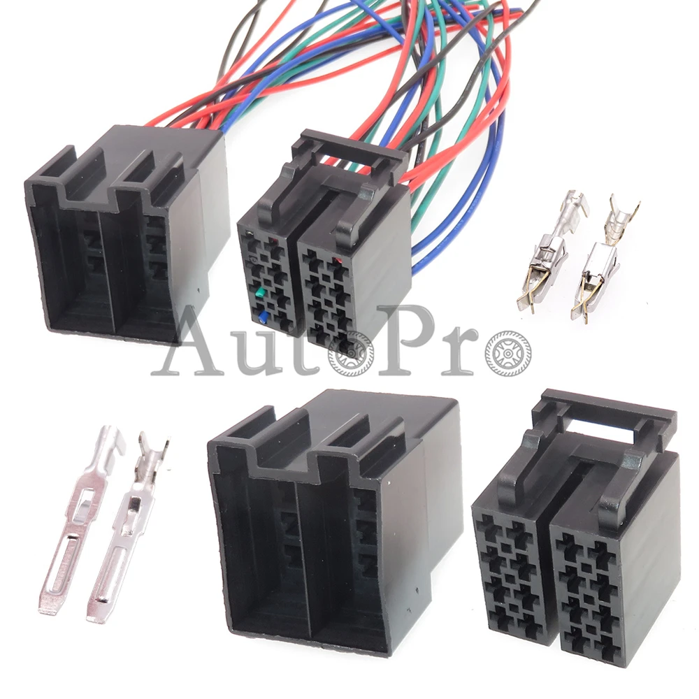 1 Set 16 Hole AC Assembly Auto Accessories Car ISO/Audio Electric Socket Automobile Unsealed Male Female Connector
1 Set 16 Hole AC Assembly Auto Accessories Car ISO/Audio Electric Socket Automobile Unsealed Male Female Connector