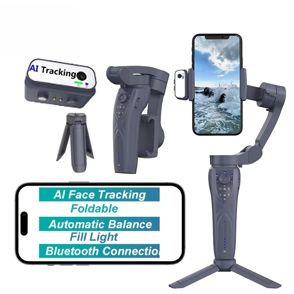 811PopularFactory Direct Sale 3 Axis Face Tracking Ip Camera Followup Selfie